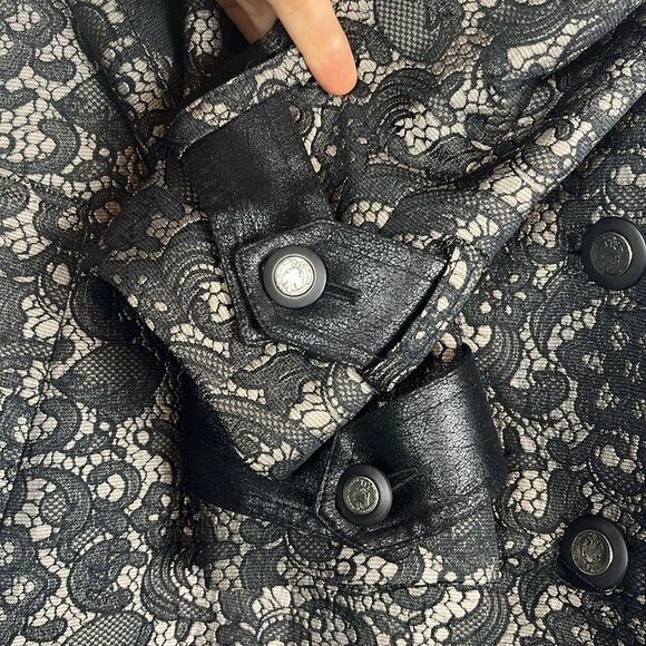 Black & Gray SW3 Bespoke Men's Floral Jacket - Picture 3 of 9